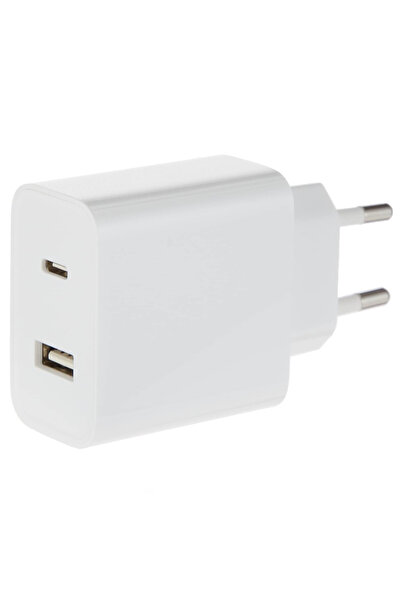 Xiaomi Mi Wall Charger 33W, Dual USB (Type-A, Type-C), without power cable, W...