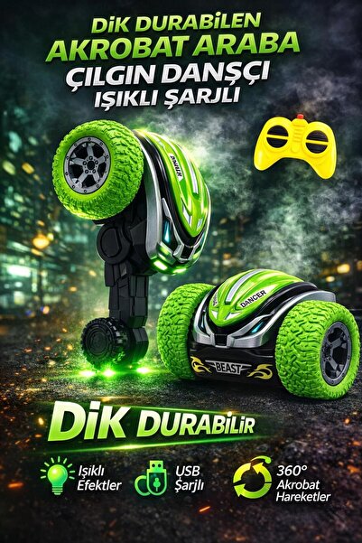 hak-iş oyuncak Uzaktan Kumandalı Şarjlı Küçük Çılgın Araba