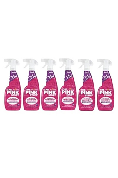 THE PINK STUFF Promotional Package 6 X Window Cleaning Solution 750 ml