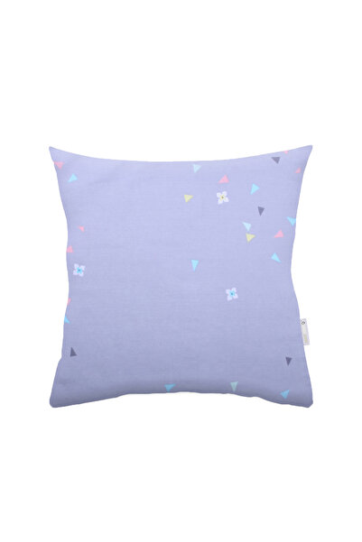 Deco King Set 2 huse pernute decorative din bumbac, Ducato, 40x40 cm, Lila