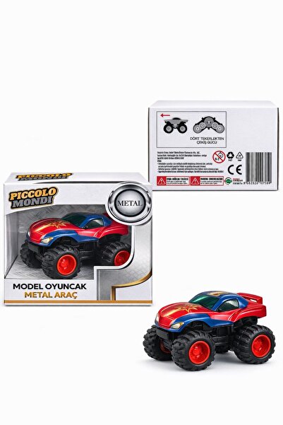 ela777 Metal All-Terrain Vehicle Blue Red
