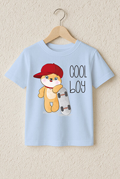 MYADA Μπλουζάκι Cool Boy με στάμπα, 100% βαμβακερό, υψηλής ποιότητας 22375