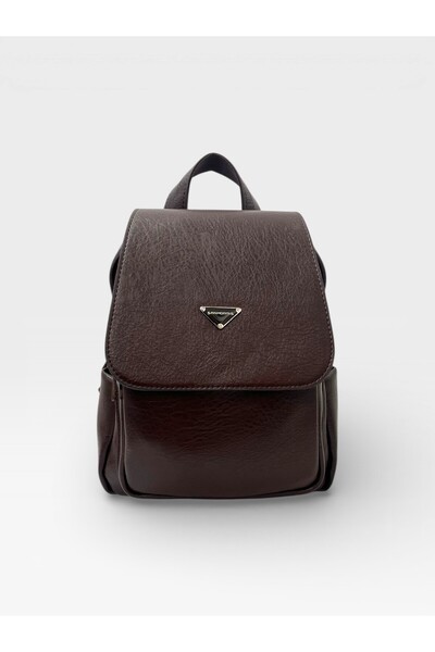 Sanmorris Rucsac de damă din piele artificială, cu textură moale și husă