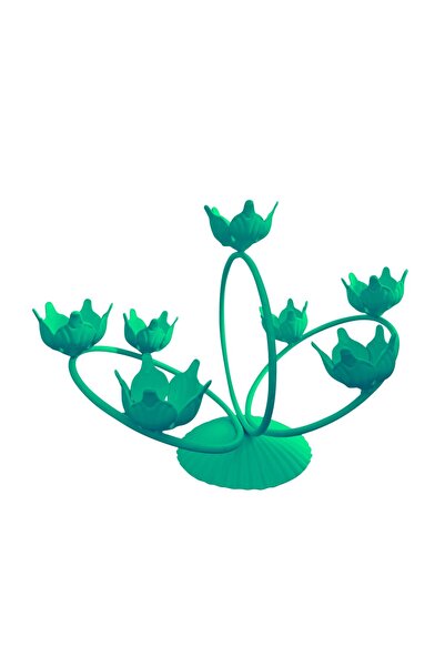 fromro Suport Ouă Paște Metalic 7 Locuri – Design Floral Elegant | Decor Prem...