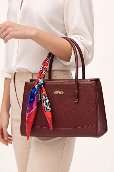 My Kids Wear Geantă de mână și de umăr cu detaliu eșarfă pentru femei - Geant...