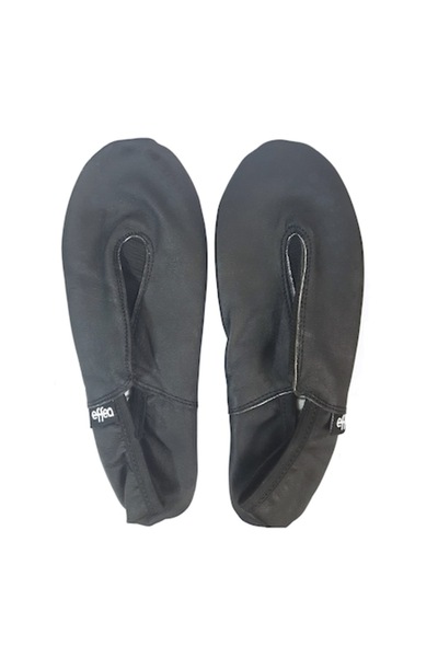 Effea Sport Papuci de sală, din piele, negri, mărimea 30