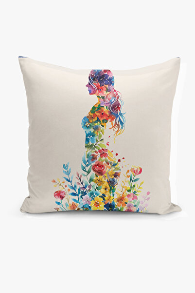 Filamente Double-Sided Digital Print Throw Pillow Cover - Spring / Summer