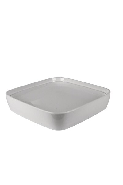 Globy Open Buffet Square Presentation Plate White 29×6 cm