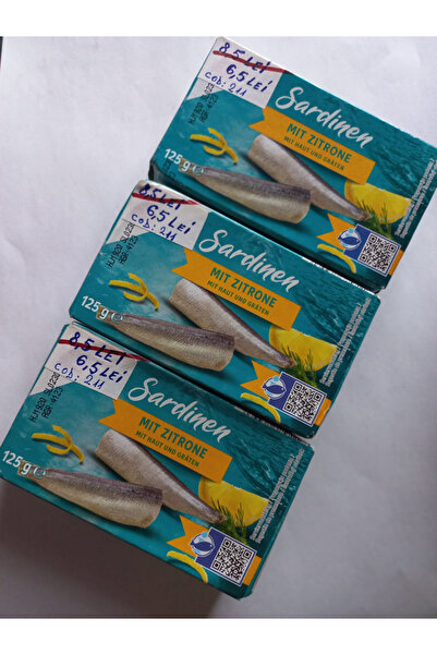 BEW Σαρδέλες σε ηλιέλαιο με λεμόνι