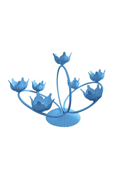 fromro Suport Ouă Paște Metalic 7 Locuri – Design Floral Elegant | Decor Prem...