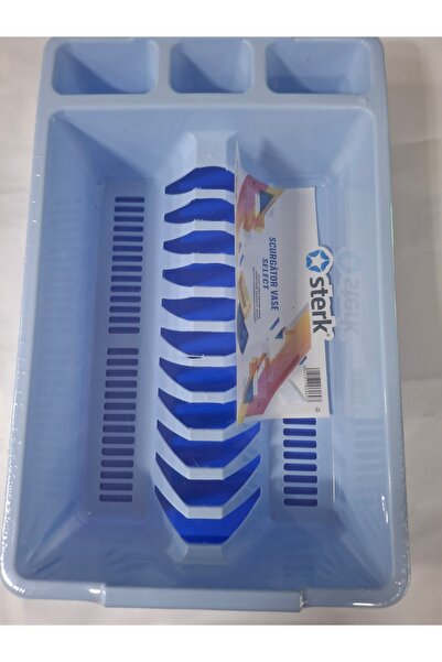 sterk Dish drainer with tray Select 1 ~ Blue 43x26x10cm