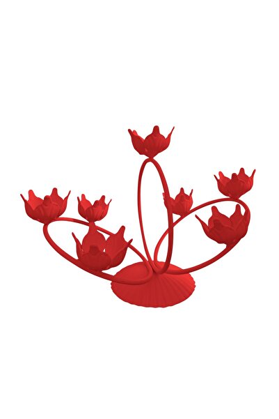 fromro Suport Ouă Paște Metalic 7 Locuri – Design Floral Elegant | Decor Prem...