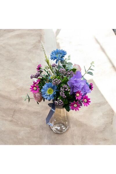 sedoshhomevision Colorful Wildflowers Artificial Flower Arrangement Decorativ...