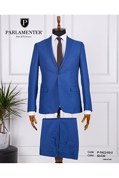 PARLAMENTER Erkek Dar Kesim Takım Elbise – Modern Kesim, Şık ve Rahat