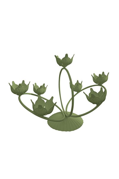 fromro Suport Ouă Paște Metalic 7 Locuri – Design Floral Elegant | Decor Prem...