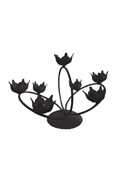 fromro Suport Ouă Paște Metalic 7 Locuri – Design Floral Elegant | Decor Prem...