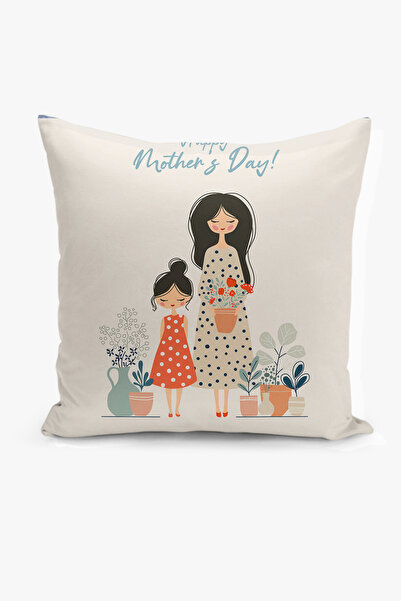 Filamente Double-Sided Digital Print Throw Pillow Cover - Mother's Day