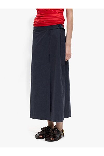 PARFOIS Kadın %100 Pamuk Uzun Etek