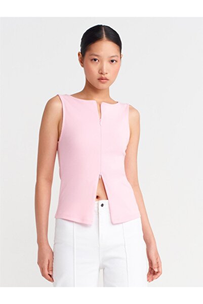 MU&ME BOUTİQUE Body Fermuarli Dlvn 94% Cotton