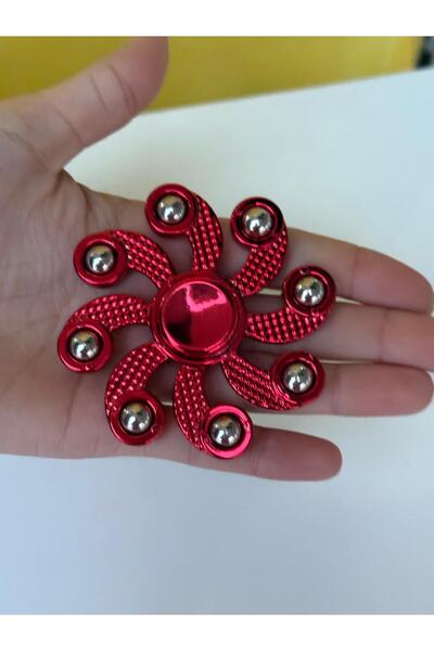 CUFFCUFFTOYS metal renkli uzun dönen stres çarkı MODEL: DÖNEN 9x9 cm