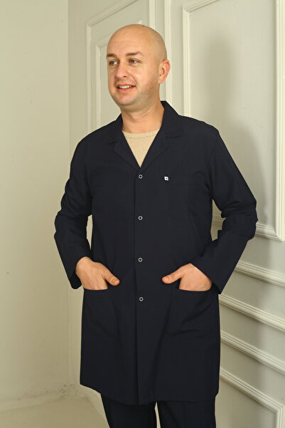 DENİZ İŞ Men's Long Shirt Collar Apron - Colorful