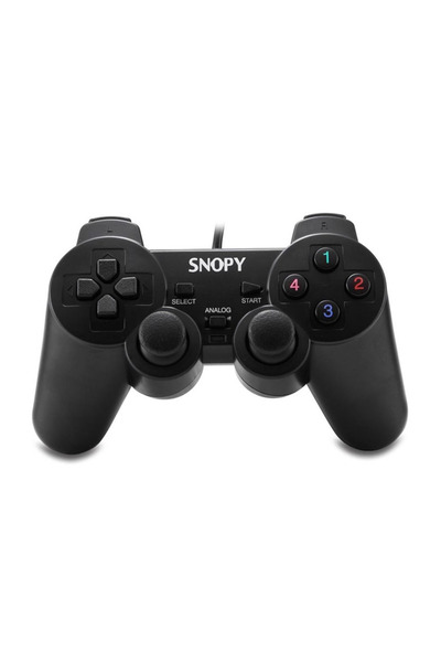 Snopy SG-401, USB/PC/PS3, 1.8mt Kablolu, Çift Titreşimli, GAMEPAD