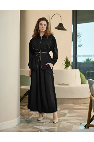 MissWhence Skirt Suit 39307 Black