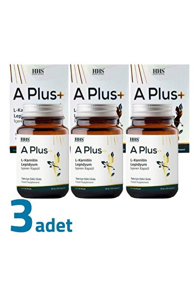 Hhs A PLUS+ Kapsül 30 Kapsül X 3 Kutu