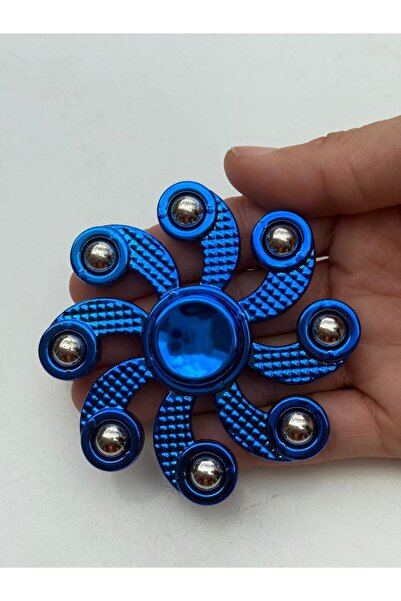 CUFFCUFFTOYS metal renkli uzun dönen stres çarkı MODEL: DÖNEN 9x9 cm