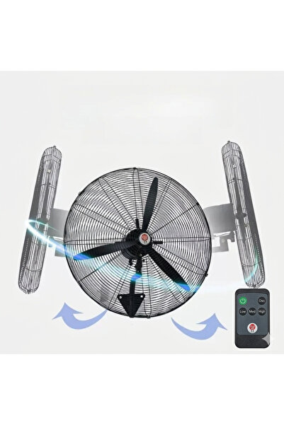 BENTOTHERM Sanayi Tipi Vantilatör 65 cm Yiwang Uzaktan Kumandalı Endüstriyel ...