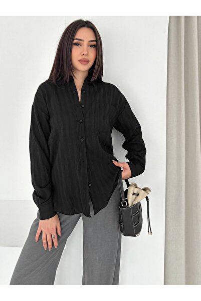 Noa&Noa Single Pocket Thick Striped Shirt