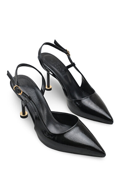 Riccon Γυναικεία παπούτσια με μυτερή μύτη, ανοιχτή πλάτη και λεπτό τακούνι 00...