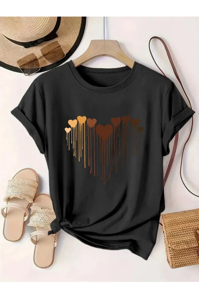 Pink Sky Oversize T-Shirt 100% Cotton Unisex Comfortable Fit Trend New Season...