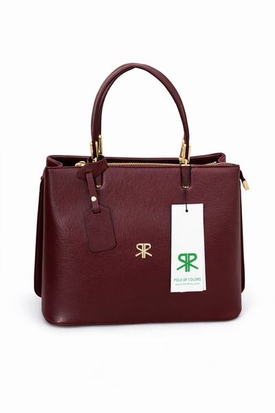 Polo Of Colors Women's Faux Leather Hand and Shoulder Bag