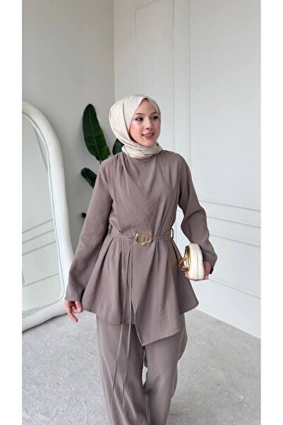 Queensland Cupra Kumaş Kemer Detaylı ŞIK Takım