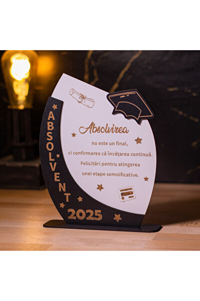 Creators of Crafts Personalized Graduation Plaque, 17x21cm