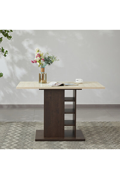 Home Box طاولة طعام نايل لأربعة أشخاص مع قاعدة تخزين