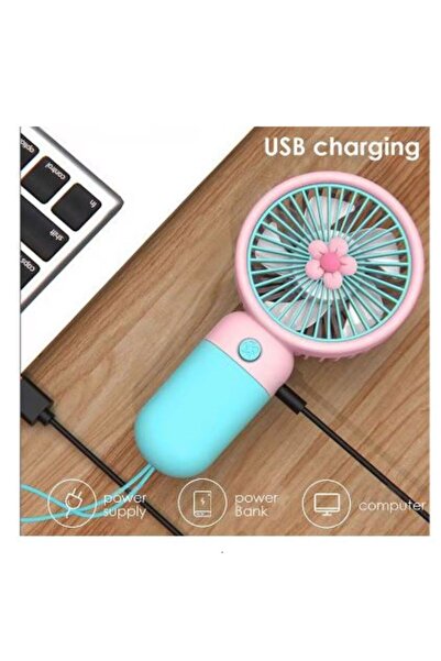 SimpluAcasa Mini Portable Handheld Fan, Fruit Design, USB Rechargeable, Ultra...