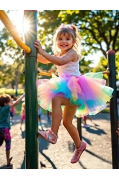 Armada Costum de spectacol pentru fete, pastel moale, macaron, culori mixte, ...