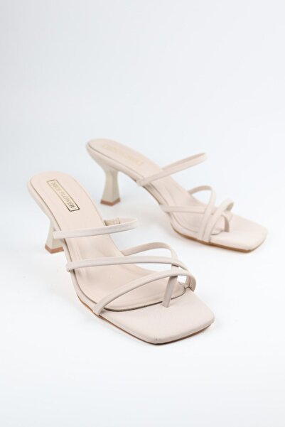 NiceDiffer Γυναικεία Σανδάλια Παντόφλες με τακούνι 7 εκ. Καθημερινές Άνετες Π...