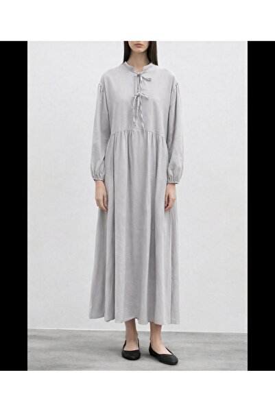 Moda Neva Modal Fabric Piping Pocket Dress