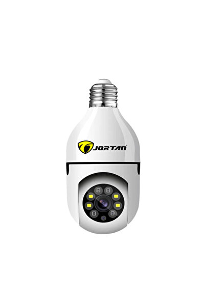 Jortan 8177 HJ Cameră tip bec, 360 ° WiFi, HD, Viziune nocturnă, Alerte mobil...