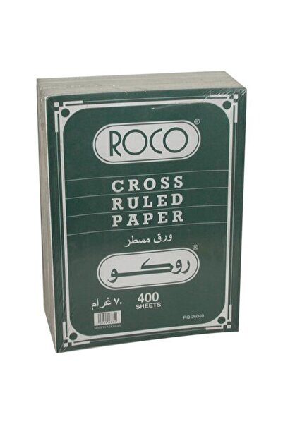 Roco دفتر تخطيط مسطر متقاطعًا