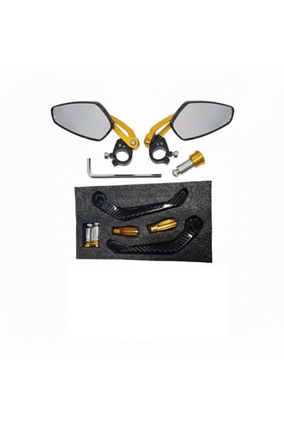 ONVO Elektrikli Scooter gidon ayna+ manet karbon set