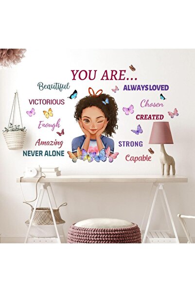 Al Raied ARS® Wall Stickers Decor, Murals for Bedroom, Wall Stickers for Girl...