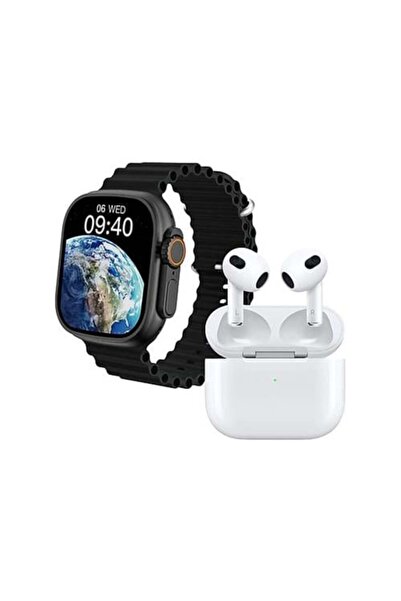 Moj Max Ultra Smartwatch Package with Airbuds 4