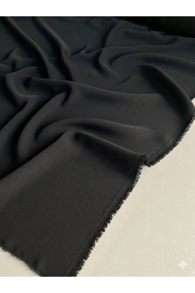 Kumaş sever New Series Draped Adriana Crepe Fabric Double Length Meter Evenin...