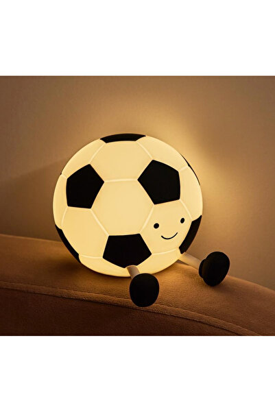 Mihristore Sevimli Masa Lambası Çocuk Odası Gece Lambası Top Şeklinde Lamba E...