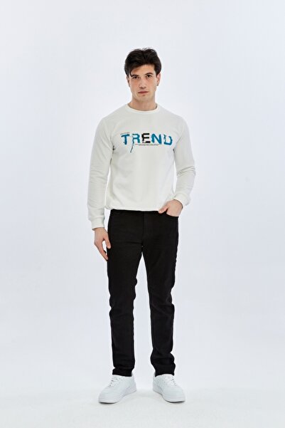 Loft Мъжки дънкови панталони LF2041061 ЧЕРЕН