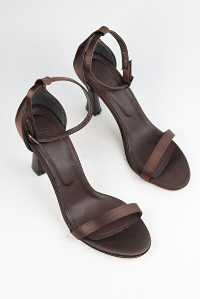 wolfcity Γυναικεία παπούτσια με μονό λουράκι, σατέν, ψηλοτάκουνα, ορθοπεδική ...